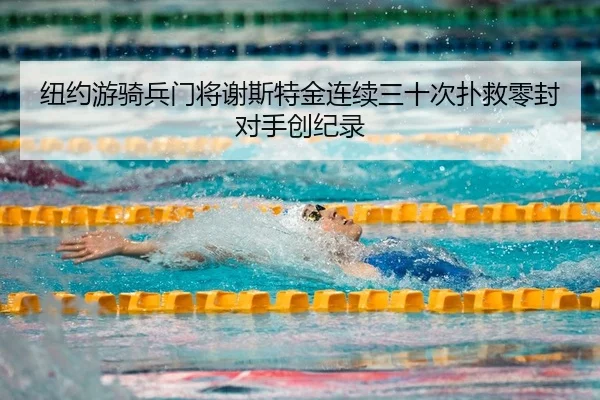 纽约游骑兵门将谢斯特金连续三十次扑救零封对手创纪录